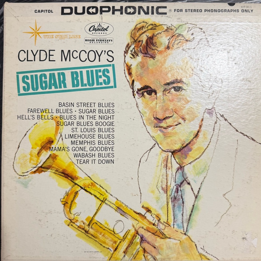 Clyde McCoy's Sugar Blues Vinyl Record